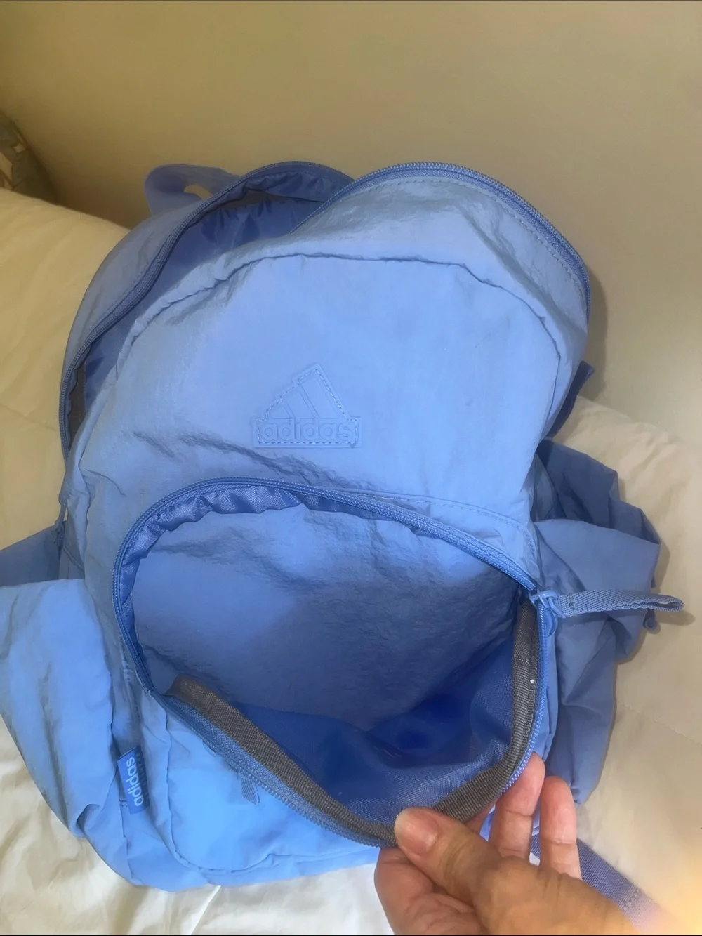 adidas Powder Blue Daypack Backpack - Picture 3 of 5
